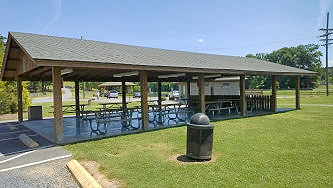 Main picnic shelter